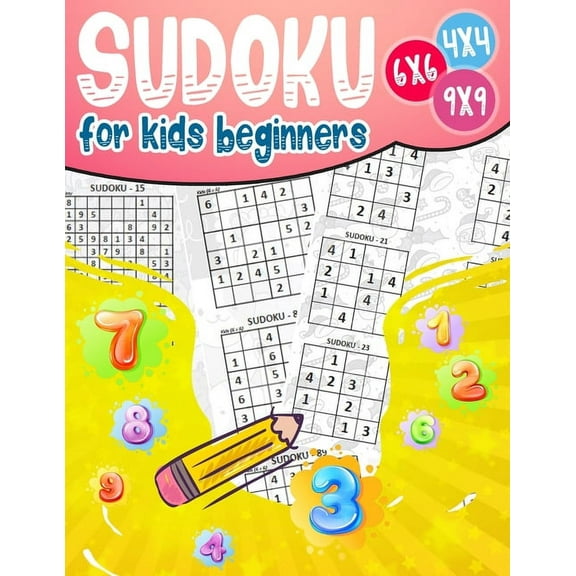 Sudoku for kids beginners: Easy and Fun Activity for Childen 6 to 12 with 270 sudoku with Solutions - Increase Memory and Logic (Paperback)