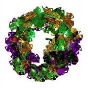 PMU Mardi Gras Garland Shiny Wire for Halloween, Fall Festivals, Halloween Partyies, Halloween Weddings, Halloween Birthdays, Halloween Home Decoration Ornament 25ft Comedy & Tragedy (3/Pkg) Pkg/1