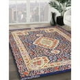 thumbnail image 2 of Ahgly Company Indoor Rectangle Traditional Brown Medallion Area Rugs, Swatch Sample, 2 of 6