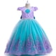 thumbnail image 3 of Vestido De Sirena Bordado De Bebé Niña Disfraz De Princesa Ariel Cosplay Fiesta De Cumpleaños Navidad Disfraces De Halloween Niños, 3 of 4