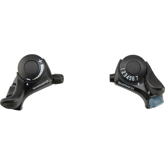 Shimano TX30 Tourney 7-Speed Right and Left (Friction) Thumb Shifter Set