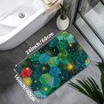 thumbnail image 3 of 1pc Hexagonal Pattern Absorbent Non-Slip Bathroom Thickened Flannel Rug Decor,Soft,Quick Drying,Suitable For Indoor/outdoor Use,Bathrooms,Bedrooms,Kitchens,Terrace,Laundry Rooms,16"x24", 3 of 7