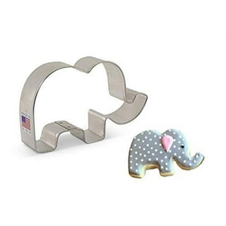 FAZHBARY 10 PCS Baby Shower Cookie Cutters Plaque Cookie Cutter Elephant  Cookie Cutter Sugar Cookie Cutters for Baby Shower Party Cutters Molds