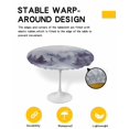 thumbnail image 2 of nqOlkjepod Retro Foggy Forest Round Tablecloth, Fitted Table Cover with Elastic for 45"-54" Round Tables, Farmhouse Mountains Trees Landscape Table Cloth Outdoor Dinning Party Waterproof Tablecloths, 2 of 6