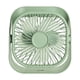 thumbnail image 2 of Fiudx Ventilador de Pared, Portátil, Recargable Por Usb, 3 Velocidades Ajustables, Compacto y Silencioso, Ideal para Oficina En Casa, Ideal para Viajes, Tamaño 16,2 X 14,7 Cm., 2 of 6