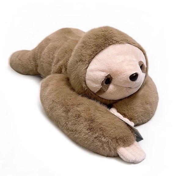 Kicpot Soft Lying Sloth Plush Companion 11.8 Inch Cozy Cuddly Stuffed Sloth, Ideal Birthday Gift & Home Decor Accent