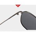 thumbnail image 3 of Polarized Men Driving Cycling Sunglasses Metal Retro Outdoor Sun Shading (Color : A, Size : Medium), 3 of 4