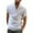 White, variant on jsaierl Linen Shirts Men Summer Casual Button Up Henley Shirt Big and Tall Short Sleeve Beach Top Loose Lounge Shirts