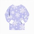 thumbnail image 6 of sdbrld Girls Christmas Pajamas PJS Set Sleepwear Long Sleeve Jammies for Kids Nightwear Loungewear Sizes 5-6 Years, 6 of 9