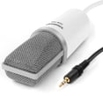 thumbnail image 3 of Takstar PCM-1200 Professional Condenser Microphones Dynamic Studio Sound Recording Podcast 3.5mm Plug Stereo for PC Laptop Skype Internet Chat Computer Mic With Tripod Stand Mount White, 3 of 7