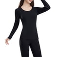 thumbnail image 5 of Women Elastic Thermal Inner Wear Thermal Underwear Warm Elastic Tops Pants Sets, 5 of 5