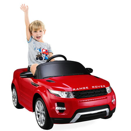 Costway Range Rover Evoque Licensed 12V Electric Kids Ride On Car MP3 RC Remote