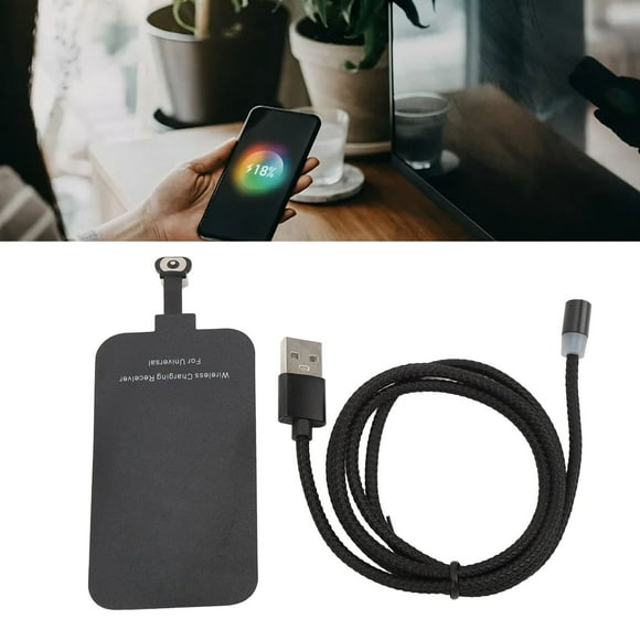 Type C Wireless Charger Receiver, USB C Receiver Chip Dual Purpose Built in MCU 5W Magnetic for Smartphones