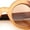 Beige Brown- Brown, variant on Womens Tall Oval Round Thick Retro Mod Plastic Fashion Sunglasses Tortoise - Brown