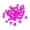 Magenta, variant on 50 Pack Acrylic Fake Crystals, Transparent Colored Gems Ice Rocks, Vase Fillers for Wedding Centerpieces and Table Scatter