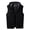 Black, variant on IROINNID Men's Sleeveless V-Neck Short Vest Solid Color Leisure Vest Pocket Tank Tops Jacket