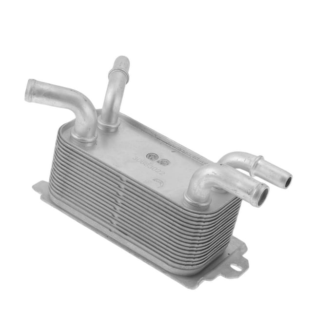 Enfriador de aceite de motor No.30683022 Enfriador de aceite de transmisión para Volvo S40 2004-2012 Aleación de aluminio tono plateado 1 Pc