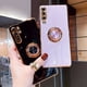 thumbnail image 2 of Funda de silicona chapada de lujo para Huawei P30 Pro P20 Mate 20 P40 Honor 20 30 Pro Nova 5T, funda magnética suave para teléfono con soporte para anillo Tan Jianjun unisex, 2 of 2