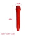 thumbnail image 4 of ruzhgo Microphone Simulé pour Enfants Jouet de Jeu d'Imitation Microphone Accessoire Costume de Simulation Accessoire Microphone Micros Microphone en Plastique pour Filles Garçons Enfants Rouge, 4 of 5
