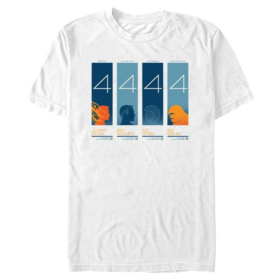 Mens The Fantastic Four: First Steps Future Foundation Panels T Shirt