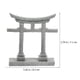 thumbnail image 2 of Estatua de micropaisaje para jardín, de piedra, para decoración del hogar, acuario, puerta Torii, manualidades de escritorio, 2 of 6