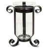 Glass & Metal Candle Holder