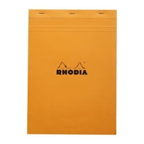 Rhodia Pad, Staple Bound, Graph, Orange, 8.25 in x 11.75 in