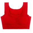 thumbnail image 1 of Liftup Air Bra Women\'s Girls\' Yoga Sports Underwear With Hollow Up Back Wireless Padded BraletteRedXL 38 BCD60-75KG, 1 of 5