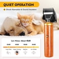 thumbnail image 3 of Loyalheartdy 55W Electric Clipper Shears Pet Hair Remover 7200Rpm Dual Voltage Electric Clippers for Rabbit Dog Farm, 3 of 12