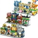thumbnail image 1 of Bloques de construcción de casa para niños, Mini tienda de ciudad, vista de calle, Snack Street, juguetes para niños y niñas, regalos compatibles con Lego, 1 of 5