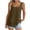 Brown, variant on Sawvnm Womens Sleeveless Tank Top Loose Fit Summer Blouse Casual Scoop Neck Flowy Layered Shirt Lightweight Breathable Solid Color Tunic Top for Daily Wear Vacation Beach
