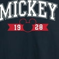 thumbnail image 3 of Mickey & Friends - Mickey 1928 Collegiate - Men's Long Sleeve T-Shirt, 3 of 5