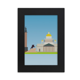 thumbnail image 1 of San Petersburgo Rusia símbolo nacional Marco de Fotos de escritorio imagen Arte Negro Pintura 5x7 pulgadas, 1 of 4