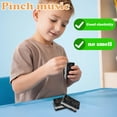 thumbnail image 2 of Black Cookie Squishy Squeeze Toy with Soft Squeeze Design and Good Elasticity, 1 Piece, Black with White Filling, for Kids and Adults, Sensory Toy, 2 of 4