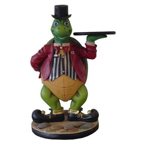 Turtle Butler Life Size Statue