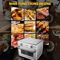 thumbnail image 7 of KAPAS Smart Air Fryer Oven, 1800 W Stainless Steel 26.4 QT, 7 of 7