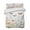 Coral Pink Mist Blue White, variant on Quilts Twin XL Size, Spring Floral Soft Comforter Bedding Set for Bed, Butterfly Summer Botanical Watercolor Flowers Lightweight Quilted Bedspread with Pillow Cover(2 Pieces), 68x98 Inch