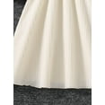 thumbnail image 6 of Bagilaanoe Girls Summer Dress Sleeveless A-line Dresses with Belt 4T 5T 6T 7T 8T 9T 10T 11T Kids Casual Swing Sundress, 6 of 7