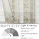 thumbnail image 5 of Cortinas Jinchan Boho de lino, 91 x 91 cm, rayas grises, 2 paneles, 5 of 8