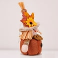thumbnail image 6 of Fall Decorations for Home Thanksgiving Scarecrow Plush Handmade Sitting Scarecrows Dolls with Sunflower  Straw, Autumn Shelf Sitters Figurines Gift Harvest Indoor Front Porch Tabletop Decor, 6 of 8