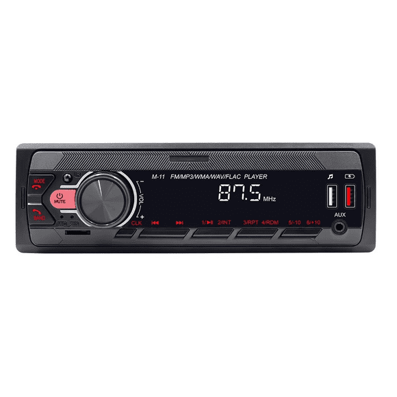 Estéreo Para Auto Con Mp3 2 Usb Bluetooth 1 Din
