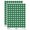 Dark Green, variant on Screwdriver Silhouette Woodworking Tools 200+ Round Stickers - Rainbow - Gloss Finish - 0.50" Size