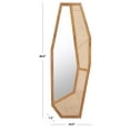 thumbnail image 3 of SAFAVIEH Jalen 24 in. x 68 in. Solid Frame Mirror, Natural, 3 of 5
