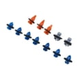 thumbnail image 3 of Front Door Panel Clips, High Strength ABS Sturdy Flare Panel Clips  Replacement For Prado 120 For Car Repair, 3 of 8