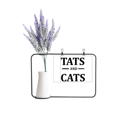 thumbnail image 1 of Tatuajes de animales de dibujos animados patron protector Tarjeta de jarrón de lavanda artificial, 1 of 3