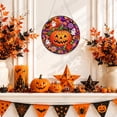 thumbnail image 7 of Fall Diamond Art, Autumn Harvest Pumpkin Art Hanging Ornament Kit (A*1) | DIY Fall Pumpkin Craft with Sunflowers, Acrylic Diamond Painting Window Hanging Decor for Window Home Garden Wall （Pumpkin）, 7 of 7