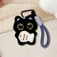 thumbnail image 6 of Black Cat Keychain Plush Bag Charm Cute Kawaii Gifts for Christmas Valentines Day Thanksgiving Accessories, 6 of 6