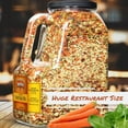Deluxe Dried Vegetable Soup Mix by Its Delish, 4 LB Restaurant Gallon Size Jug With handle