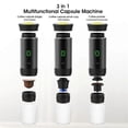 thumbnail image 2 of 3 in 1 Mini Wireless Electric Portable Espresso Coffee Machine for Car & Home Camping Travel Capsule Coffee Maker, 2 of 5