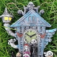 thumbnail image 2 of Reloj de cuco de resina sintética para Halloween, ideal para decorar fiestas de Halloween., 2 of 5